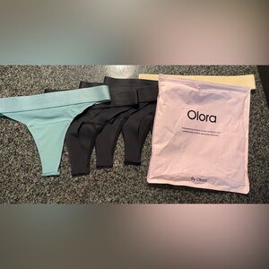 Olora women’s thong set, invisible camel toe thong, low rise fit.